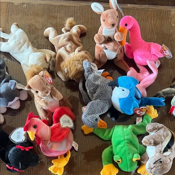 Lot of 15 Vintage Beanie Babies (13) - Picture 3 of 4